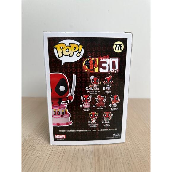 Funko Pop 776 Deadpool in Cake - NEW IN BOX - Picture 4 of 4